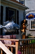 Tin fish, St-Andrew-by-the-sea, NB